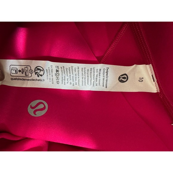 Lululemon Glow Up High Rise Tights 28" Training Workout Leggings Size 10 - Picture 6 of 10